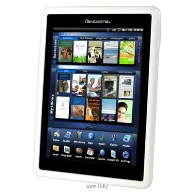 Pandigital Novel White