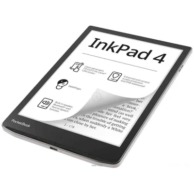 PocketBook 743G InkPad 4 (chernyiy/serebristyiy)