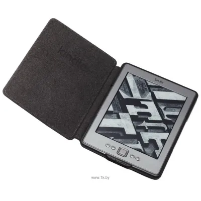 Amazon Kindle Lighted Leather Cover Black