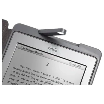 Amazon Kindle Lighted Leather Cover Olive Green