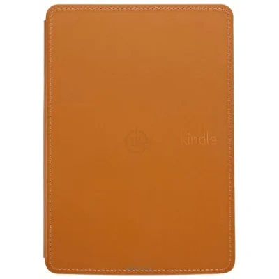 Amazon Kindle Lighted Leather Cover Saddle Tan