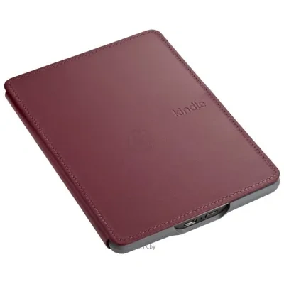 Amazon Kindle Lighted Leather Cover Wine Purple