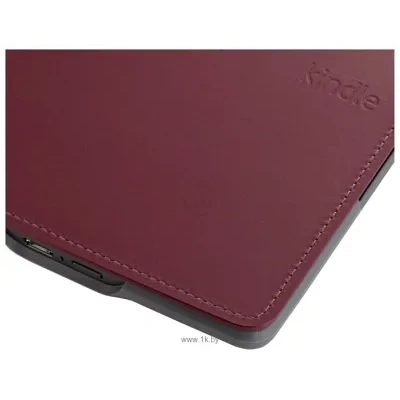 Amazon Kindle Lighted Leather Cover Wine Purple