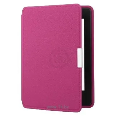 Amazon Kindle Paperwhite Leather Cover Pink