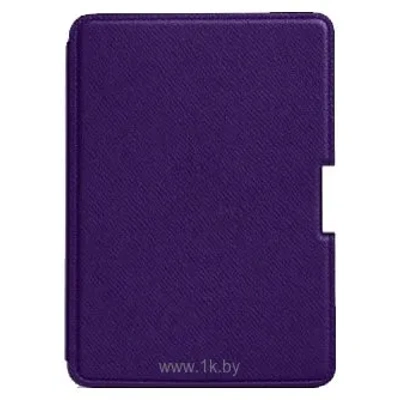 Amazon Kindle Paperwhite Leather Cover Purple