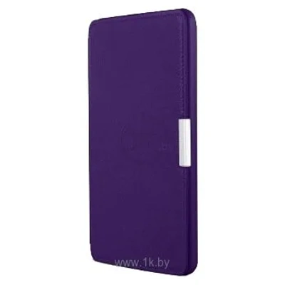 Amazon Kindle Paperwhite Leather Cover Purple