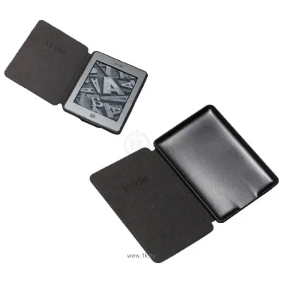 Amazon Kindle Touch Leather Cover Black