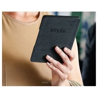 Amazon Kindle Touch Leather Cover Black