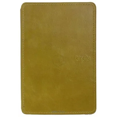 Amazon Kindle Touch Leather Cover Olive Green