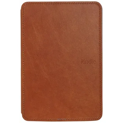 Amazon Kindle Touch Leather Cover Saddle Tan