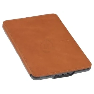 Amazon Kindle Touch Leather Cover Saddle Tan