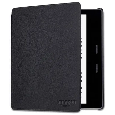 Amazon Leather dlya  Kindle Oasis 2017, 2019 (chernyiy)