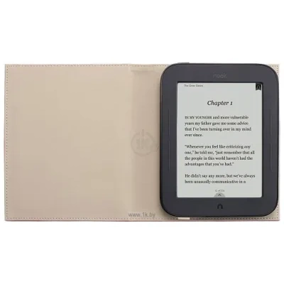 Barnes & Noble NOOK Simple Touch Lyndon Crimson