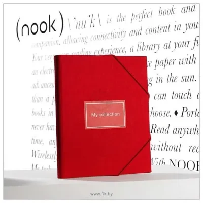 Barnes & Noble NOOK Simple Touch Lyndon Crimson