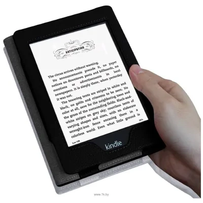 Fintie Folio Case dlya Kindle Paperwhite (Black)