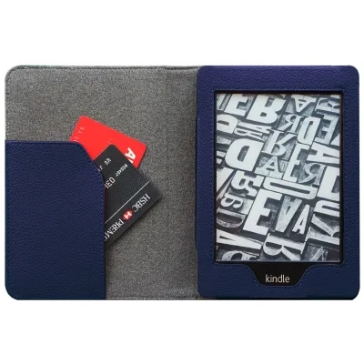 Fintie Folio Case dlya Kindle Paperwhite (Blue)