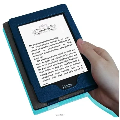 Fintie Folio Case dlya Kindle Paperwhite (Blue)