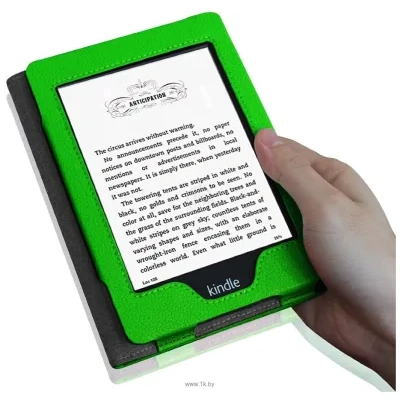 Fintie Folio Case dlya Kindle Paperwhite (Green)