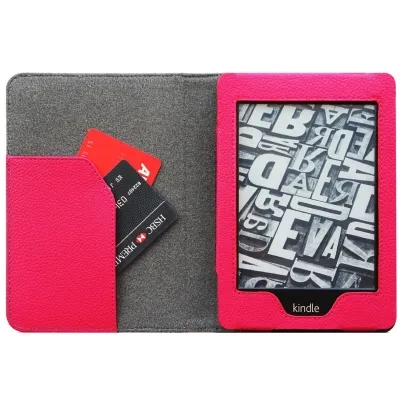 Fintie Folio Case dlya Kindle Paperwhite (Pink)