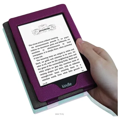 Fintie Folio Case dlya Kindle Paperwhite (Purple)