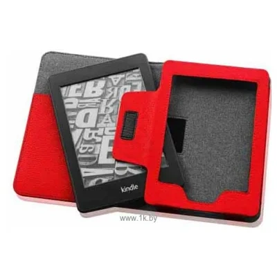 Fintie Folio Case dlya Kindle Paperwhite (Red)