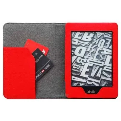 Fintie Folio Case dlya Kindle Paperwhite (Red)