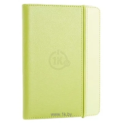 iPearl mCover leather case for Amazon Kindle 4th Gen Green