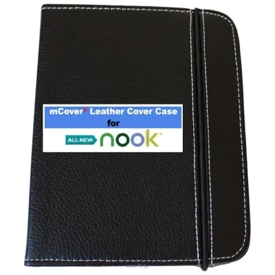 iPearl mCover Leather Case for Barnes & Noble Touch 6-inch Black