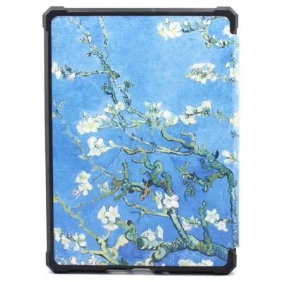 KST Flex Case dlya Amazon Kindle Paperwhite 5/6/8 (tsvetki mindalya)