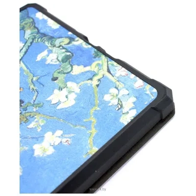 KST Flex Case dlya Amazon Kindle Paperwhite 5/6/8 (tsvetki mindalya)