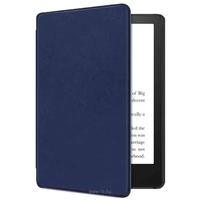 KST Smart Case dlya Amazon Kindle Paperwhite 5/6/8 (s avtovyiklyucheniem, siniy)