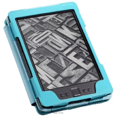 MoKo Amazon Kindle 4/5 Cover Case Blue