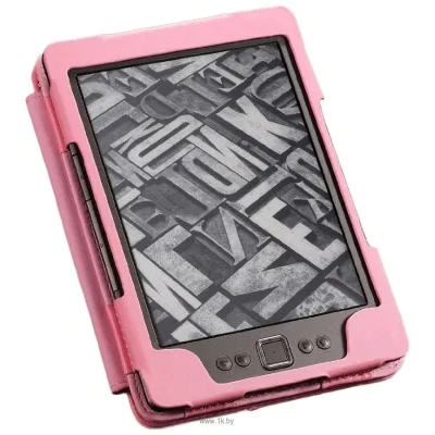 MoKo Amazon Kindle 4/5 Cover Case Pink