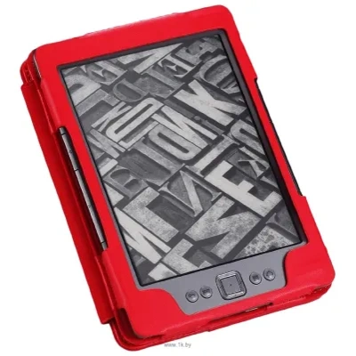 MoKo Amazon Kindle 4/5 Cover Case Red