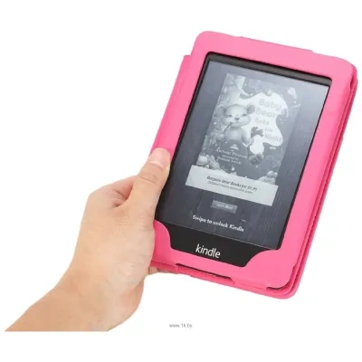 MoKo Amazon Kindle Paperwhite Cover Case Magenta