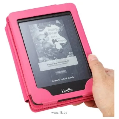 MoKo Amazon Kindle Paperwhite Cover Case Magenta