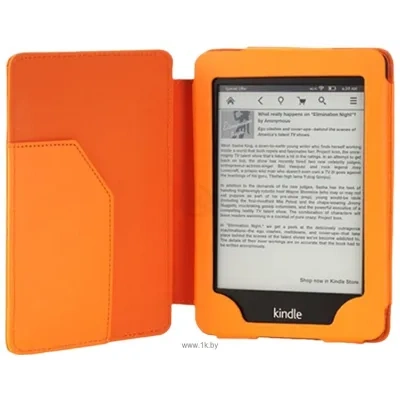 MoKo Amazon Kindle Paperwhite Cover Case Orange