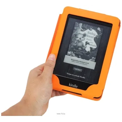MoKo Amazon Kindle Paperwhite Cover Case Orange