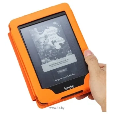 MoKo Amazon Kindle Paperwhite Cover Case Orange