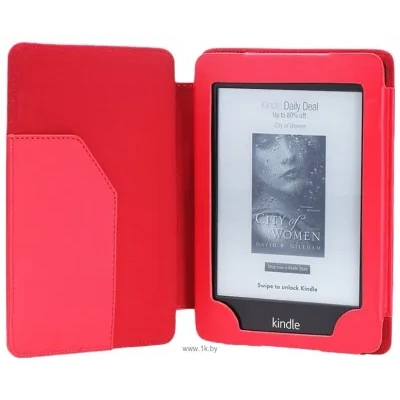 MoKo Amazon Kindle Paperwhite Cover Case Red