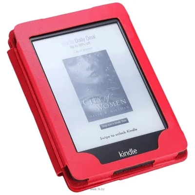 MoKo Amazon Kindle Paperwhite Cover Case Red