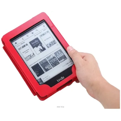 MoKo Amazon Kindle Paperwhite Cover Case Red
