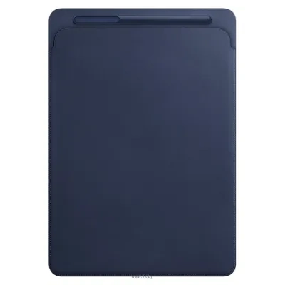 Apple Leather Sleeve for 12.9 iPad Pro Midnight Blue (MQ0T2)