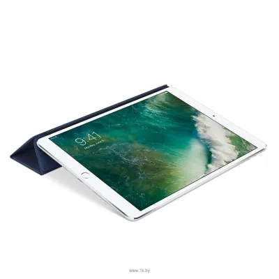 Apple Leather Smart Cover for iPad Pro 10.5 Midnight Blue (MPUA2)