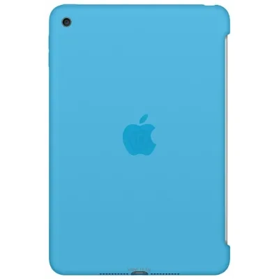 Apple Silicone Case for iPad mini 4 (Blue) (MLD32ZM/A)