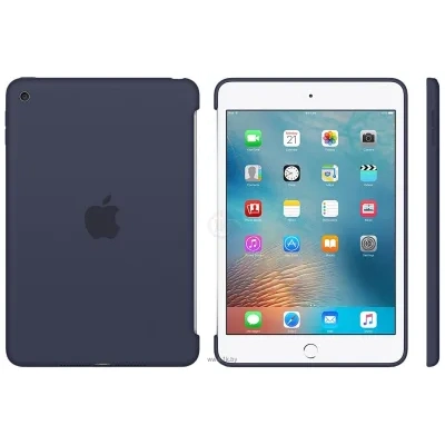 Apple Silicone Case for iPad mini 4 (Midnight Blue) (MKLM2ZM/A)