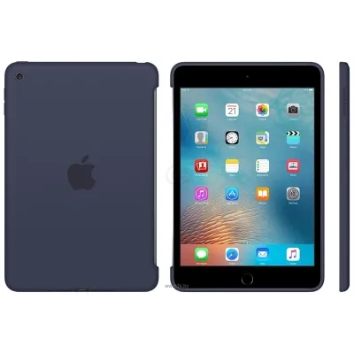 Apple Silicone Case for iPad mini 4 (Midnight Blue) (MKLM2ZM/A)