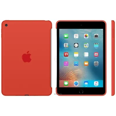 Apple Silicone Case for iPad mini 4 (Orange) (MLD42ZM/A)