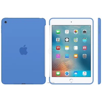 Apple Silicone Case for iPad mini 4 (Royal Blue) (MM3M2ZM/A)