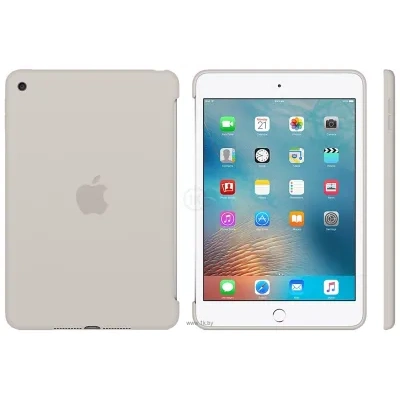 Apple Silicone Case for iPad mini 4 (Stone) (MKLP2ZM/A)